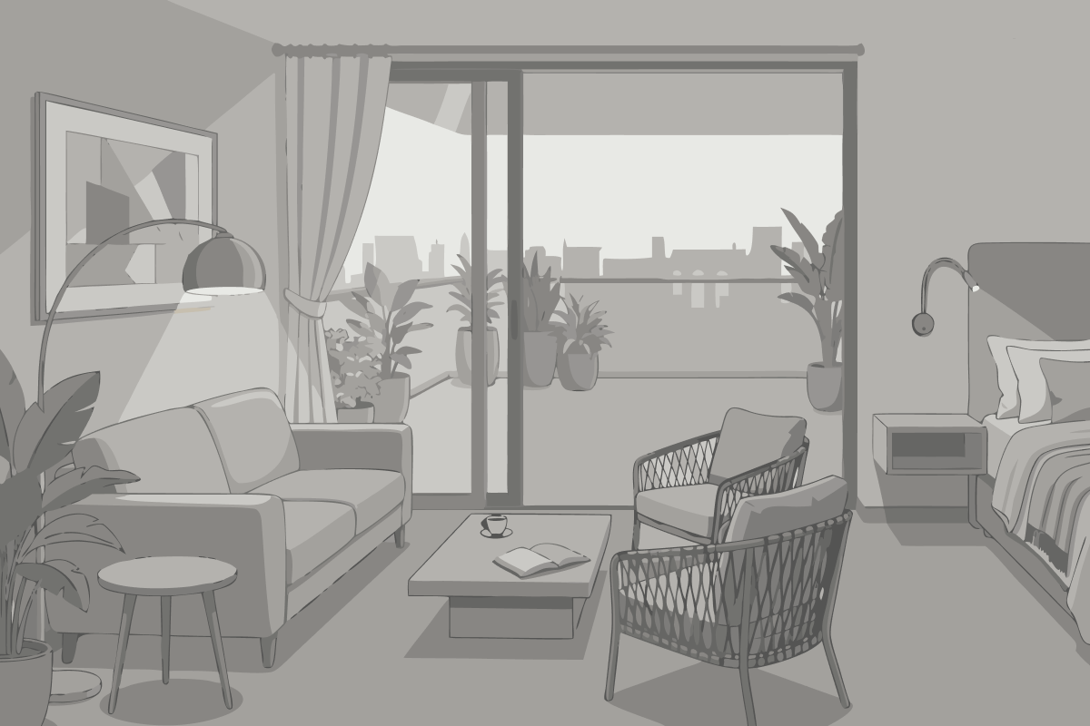Appartement met 1 slaapkamer 3